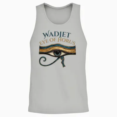 Eye of Horus Unisex Tank Top - Ash