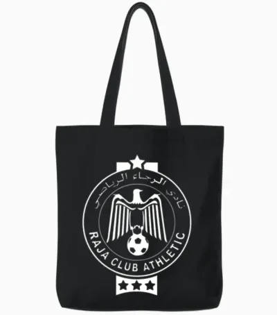 Raja Casablanca - Green Team Eagles Soccer Tote Bags - Black