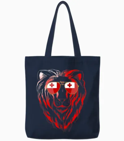 Tonga Tote Bags - Navy