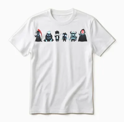 Igris Tank Jinwoo Beru Iron Tusk Shadow Monarch Unisex T-Shirt - White