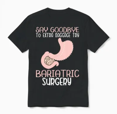 Funny Gastric Unisex T-Shirt - Black