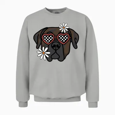 Boerboel Retro Dog Unisex Sweatshirt - Ash