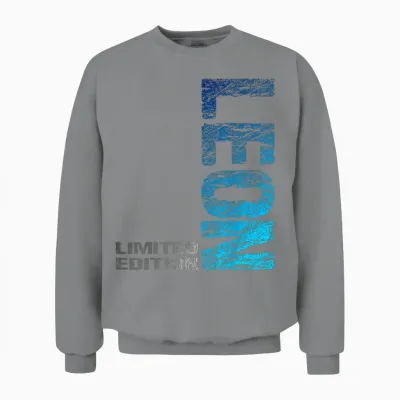 Leon Name First Name Boy Man Birthday T-Shirt, Black Unisex Sweatshirt - Sport Grey