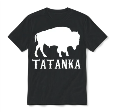 Tatanka (buffalo) Unisex T-Shirt - Black