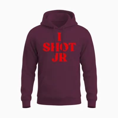 Retro Unisex Hoodie - Maroon
