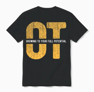 Therapy Occupational Unisex T-Shirt - Black