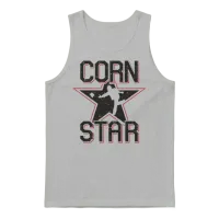 Corn Star Unisex Tank Top - Ash – 1