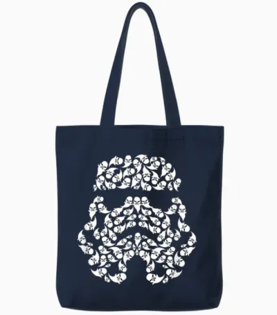 Star Wars Stormtrooper Fantômes D'halloween Tote Bags - Navy