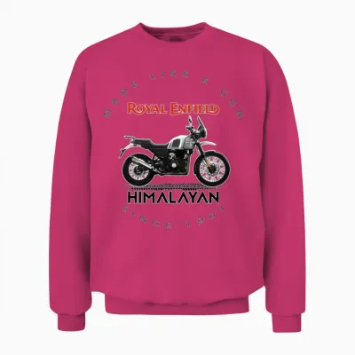 Royal Enfield Himalayan Unisex Sweatshirt - Heliconia