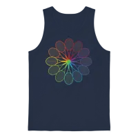 Tennis Player Gift Tennis Team Unisex Tank Top - Navy – 1