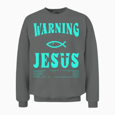 Start Talking About Jesus Unisex Sweatshirt - Graphite Heather