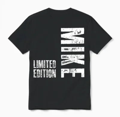 T-Shirt, Herren, Erwachsene Männer, Insbesondere Väter Und Brüder, Geschenke, Schwarz, S, Klassisch, Crew-Ausschnitt, Abgerundete Manschette, Einfarbig, Unisex T-Shirt - Black