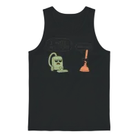 Office Blues Vacuum Meme — Memes & Humor Gift Unisex Tank Top - Black – 1
