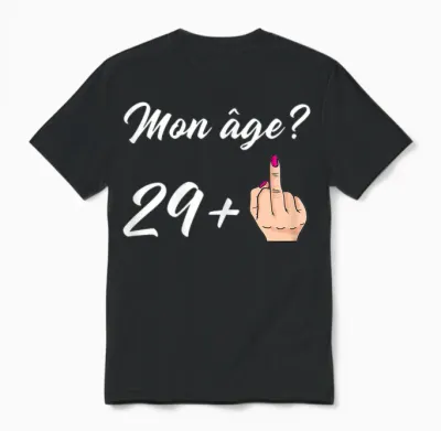 30 Years Birthday Funny Funny Humor Anniv Woman 30 Years T-Shirt, Black, Female X-Small Unisex T-Shirt - Black