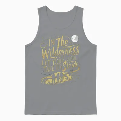 Take a Hike Reach New Height Unisex Tank Top - Sport Grey