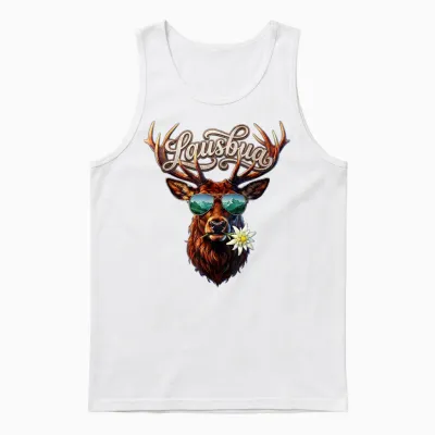 Lausbua T-Shirt Kinder Trachtenshirt Herren Jungen Trachten Unisex Tank Top - White