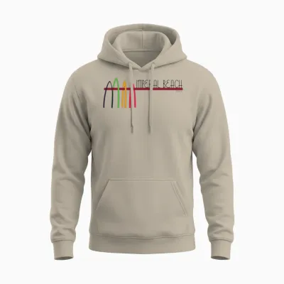 Imperial Beach San Diego California Unisex Hoodie - Sand