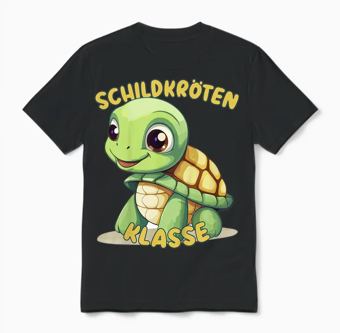 Schildkröte Für Grundschule Schildkrötenklasse, Klassentier Unisex T-Shirt in Black