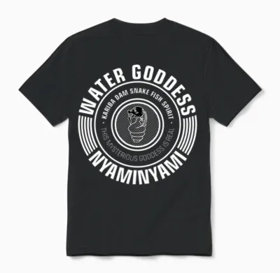 Nyaminyami Pure Goddess Base Unisex T-Shirt - Black