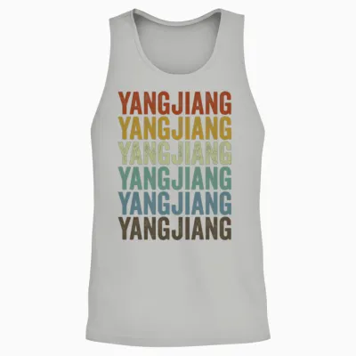 Yangjiang China Retro Vintage Unisex Tank Top - Ash
