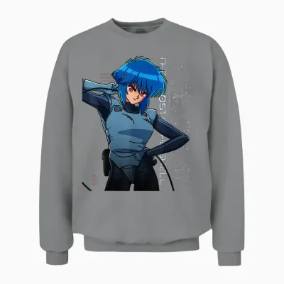 [design Exclusif Amazon] Motoko Unisex Sweatshirt - Sport Grey