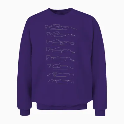F1 Decades Unisex Sweatshirt - Purple