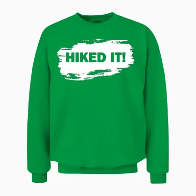 Hiked It Unisex Sweatshirt - Irish Green
