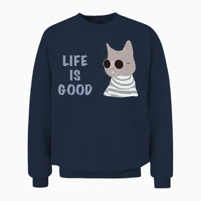 Funny Pictures Unisex Sweatshirt - Navy