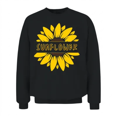 Sunflower Unisex Sweatshirt - Black