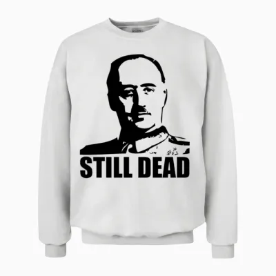 Generalissimo Unisex Sweatshirt - White
