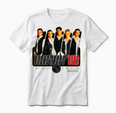 Backstreet Boys – We've Got It Going On Unisex T-Shirt - White