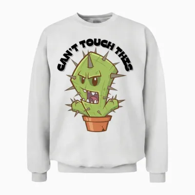 Aloe Funny Saying Unisex Sweatshirt - White