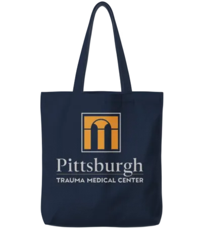 Pittsburgh Tote Bags - Navy