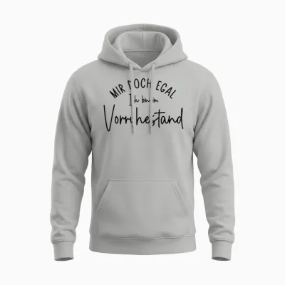 Ruhestand - Mir Doch Egal Ich Bin Im Vorruhestand Unisex Hoodie - Ash