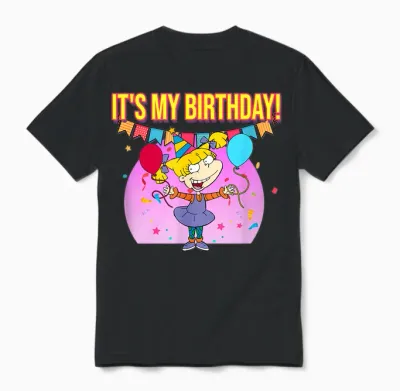 It's My Birthday - Angelica Pickles Unisex T-Shirt - Black