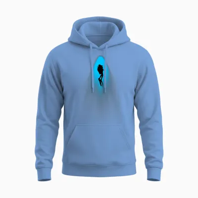 Scuba Diver - Ocean Underwater Scuba Diving Freediving Unisex Hoodie - Carolina Blue