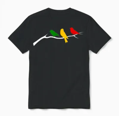 Rasta Reggae Music Jamaica Rastafari Roots Jamaican Unisex T-Shirt - Black