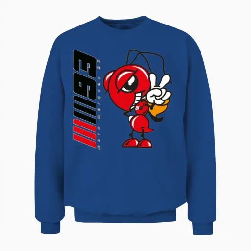 Marc Marquez 93 Ant Logo Unisex Sweatshirt in Royal