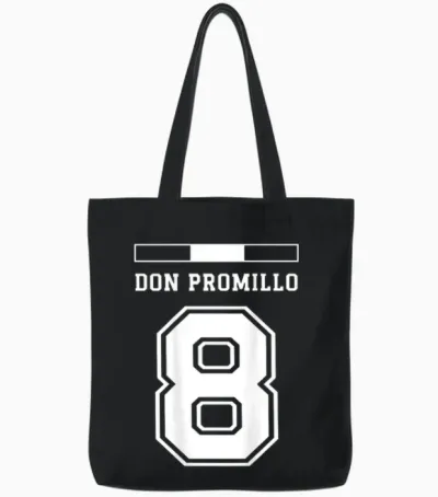 österreich Trikot Lustige Namen Don Promillo Tote Bags - Black