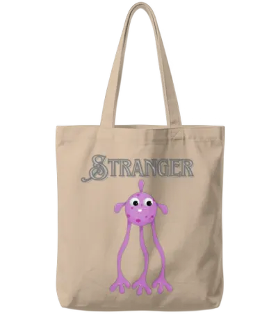 Stranger Tote Bags - Natural