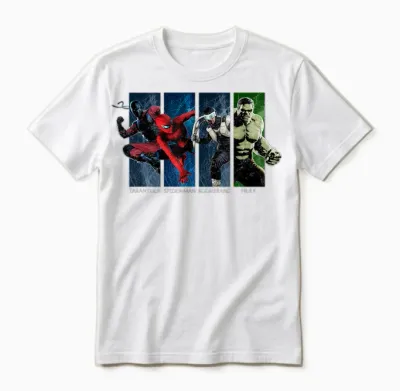 Marvel Studios Spider-Man Bnd Movie 2026 Heroes and Villains Unisex T-Shirt - White