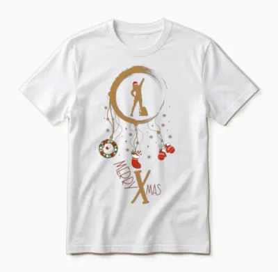 Winter Dreamcatcher Christmas Hiking Unisex T-Shirt - White
