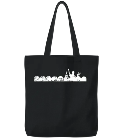 Mystery Science Theater 3000 Vintage Dark Tote Bags - Black