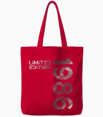 40. Geburtstag Limited Edition Jahrgang 1986 Mann Frau Tote Bags - Red