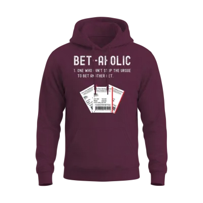 Parlay Sports Betting Unisex Hoodie - Maroon