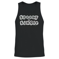 Spooky & Single – Paranormal Valentine Unisex Tank Top - Black – 2