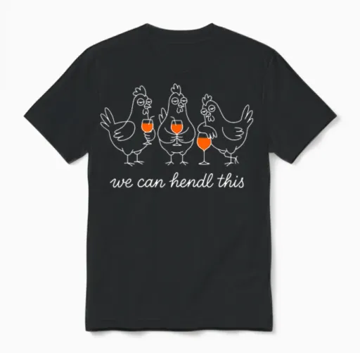 We Can Hendl This Unisex T-Shirt in Black