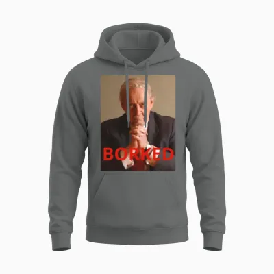 Robert Bork Got... Borked Unisex Hoodie - Graphite Heather