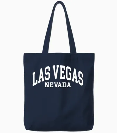 Las Vegas Tote Bags - Navy