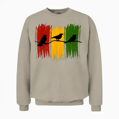 Good Rastafari Musik Vibes Only Rasta Jamaika Reggae Unisex Sweatshirt - Sand